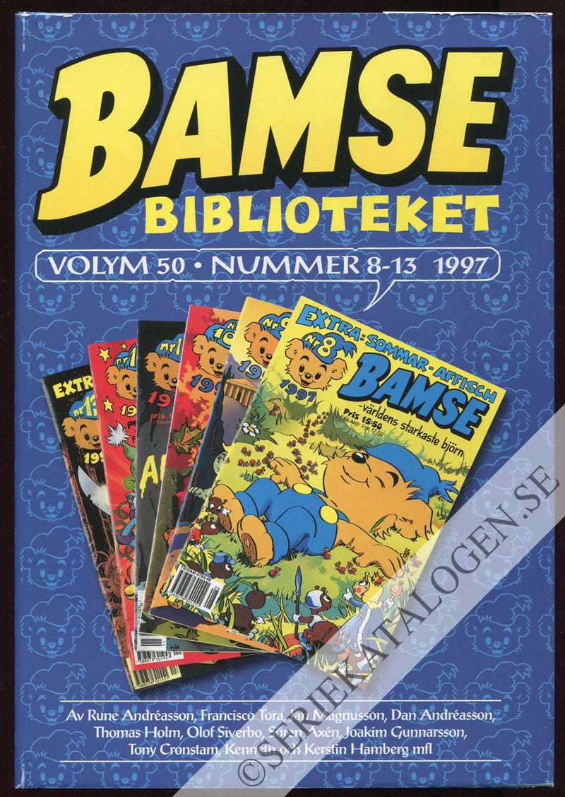 Framsida på Bamsebiblioteket #50 (2013)