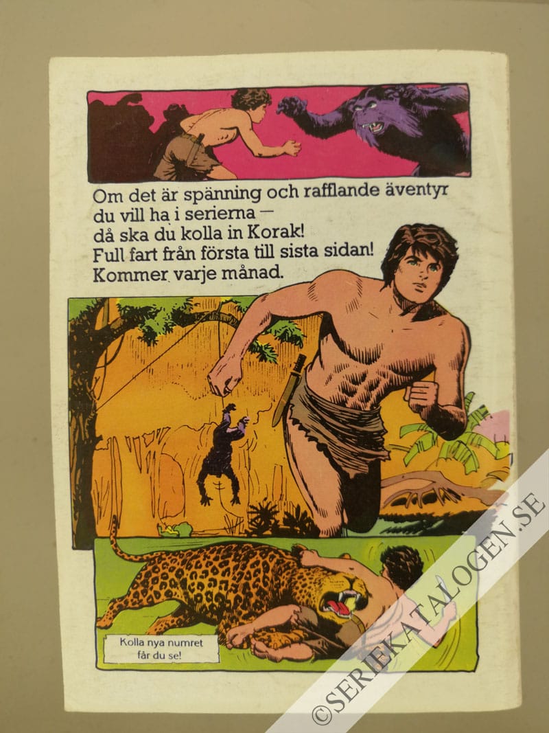 Baksida på Det stora nederlaget (1980)