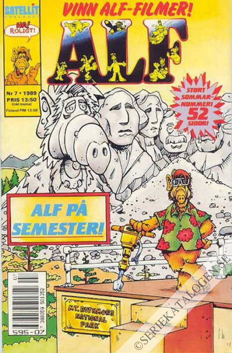 Framsida på Alf #7 (1989)