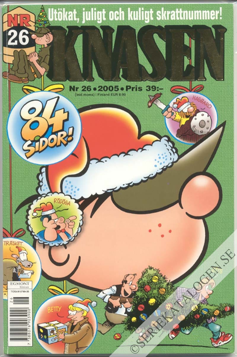 Framsida på Knasen #26 (2005)