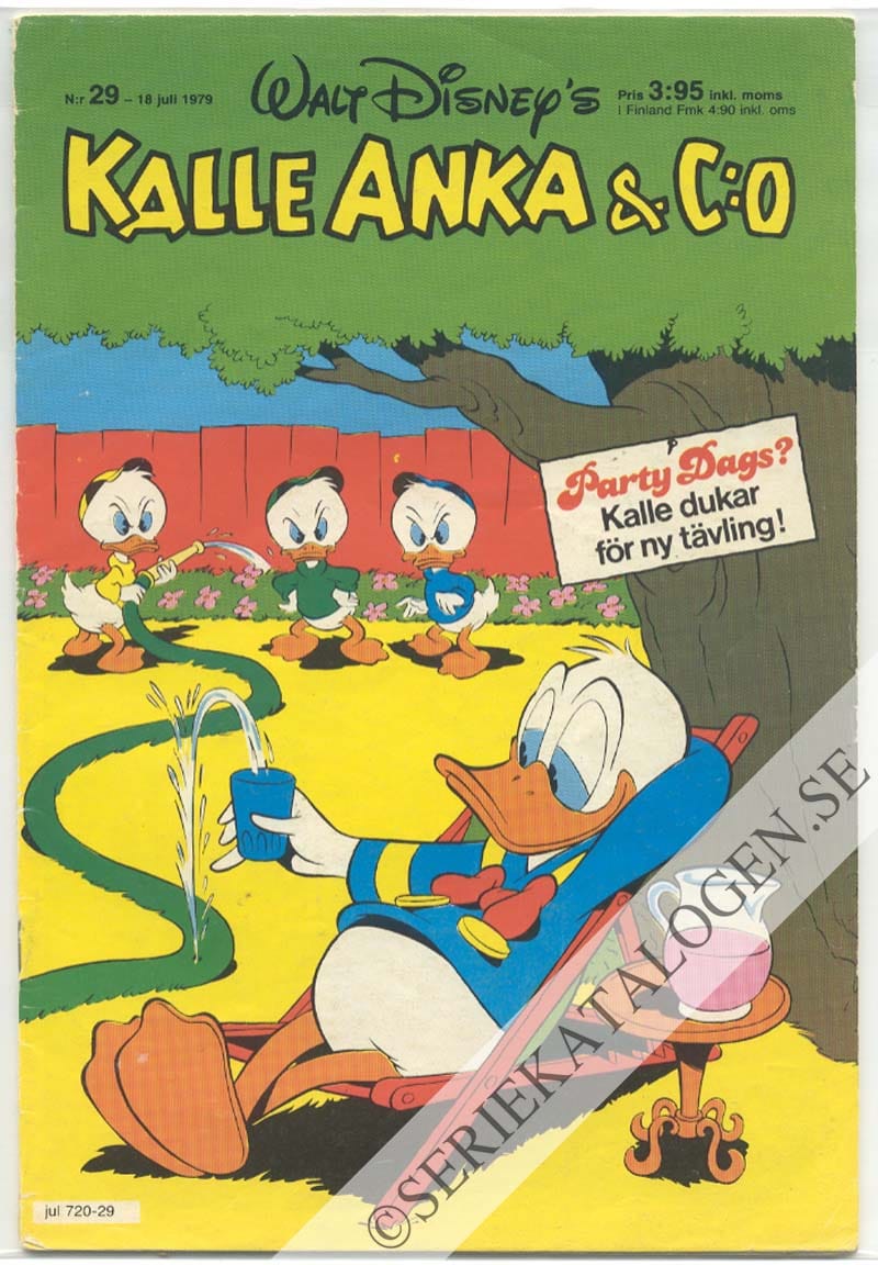 Framsida på Kalle Anka & C:o #29 (1979)