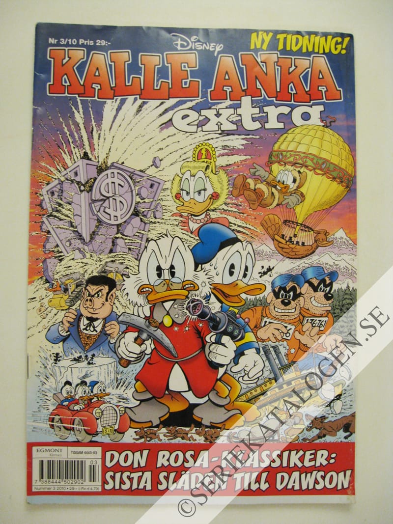 Framsida på Kalle Anka Extra #3 (2010)