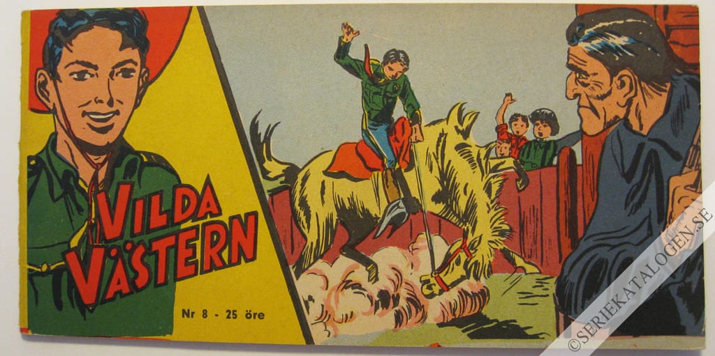 Framsida på Vilda Västern #8 (1960)