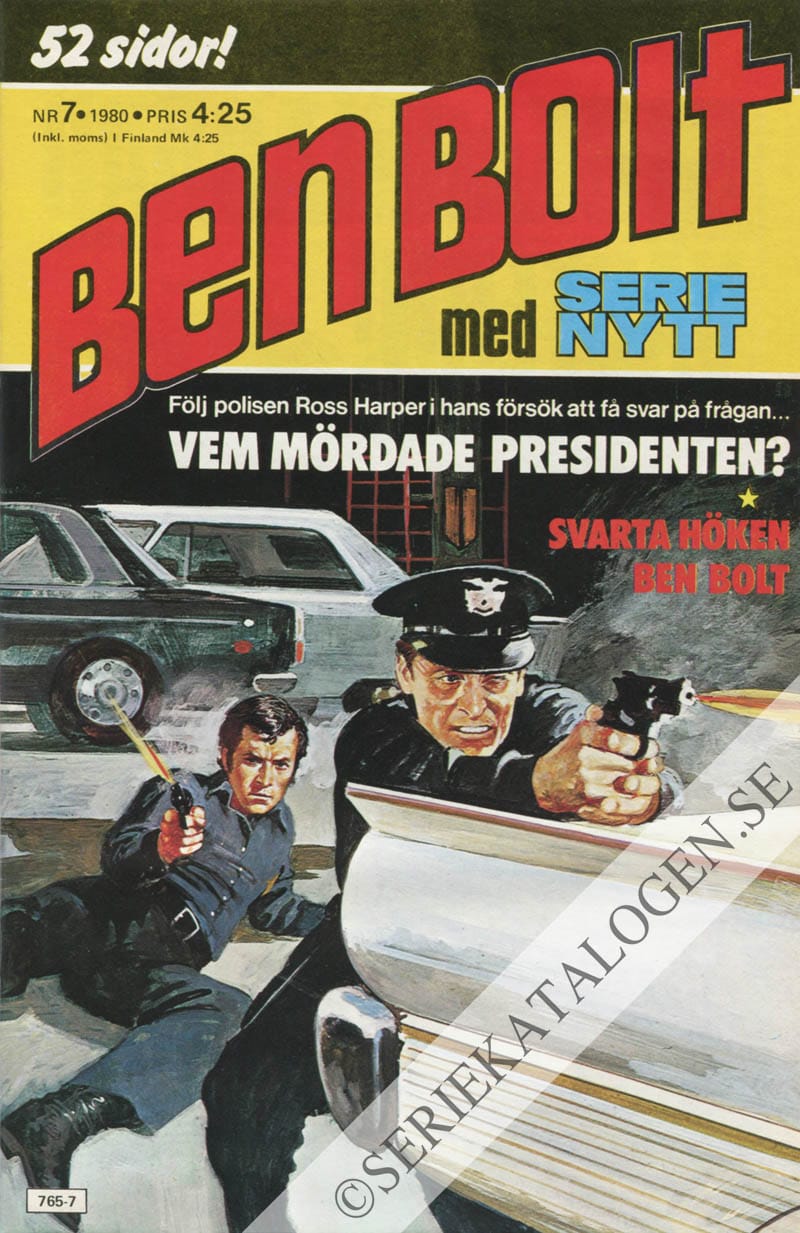 Framsida på Serie-Nytt #7 (1980)