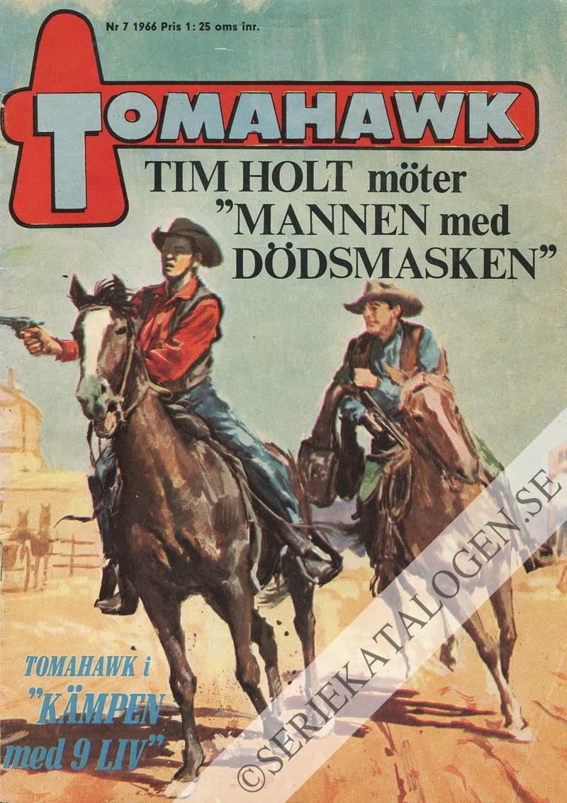 Framsida på Tomahawk #7 (1966)