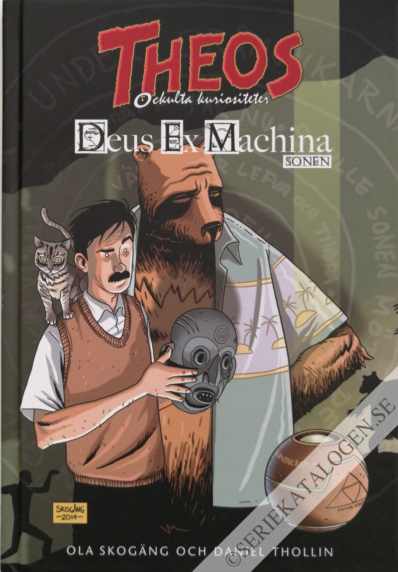 Framsida på Theos ockulta kuriositeter Deus Ex Machina - Sonen (2014)