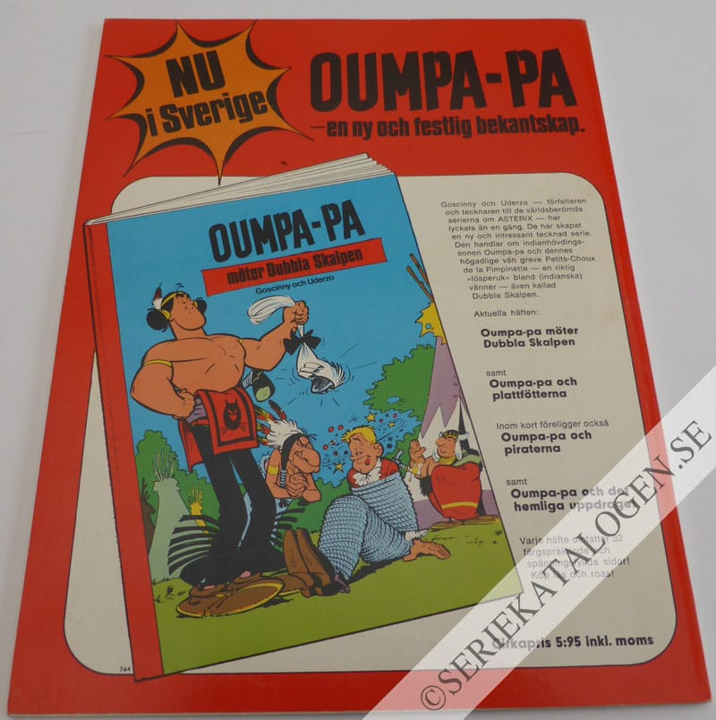 Baksida på Asterix och goterna (1973)