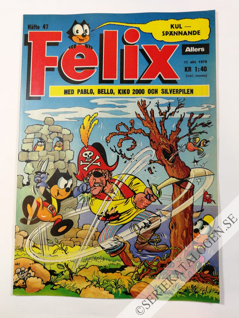 Framsida på Felix #47 (1970)