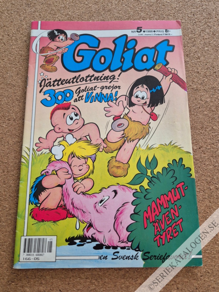 Framsida på Goliat #5 (1988)