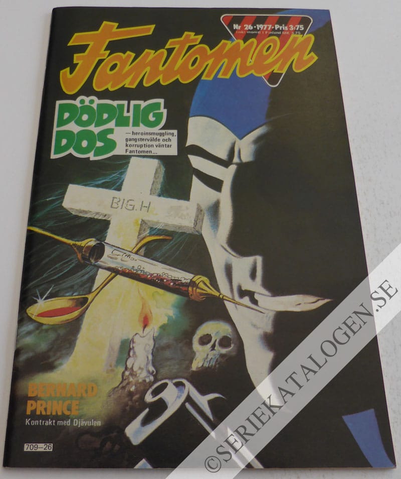 Framsida på Fantomen #26 (1977)