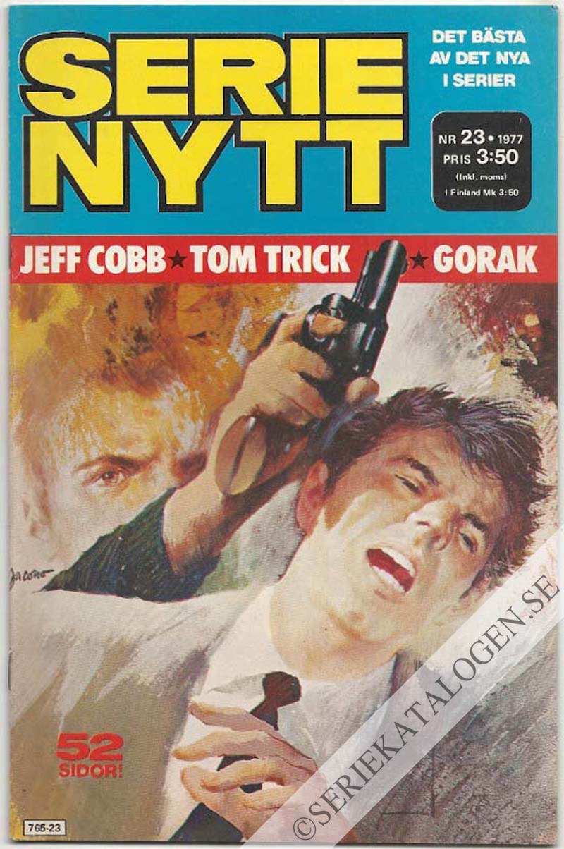 Framsida på Serie-Nytt #23 (1977)