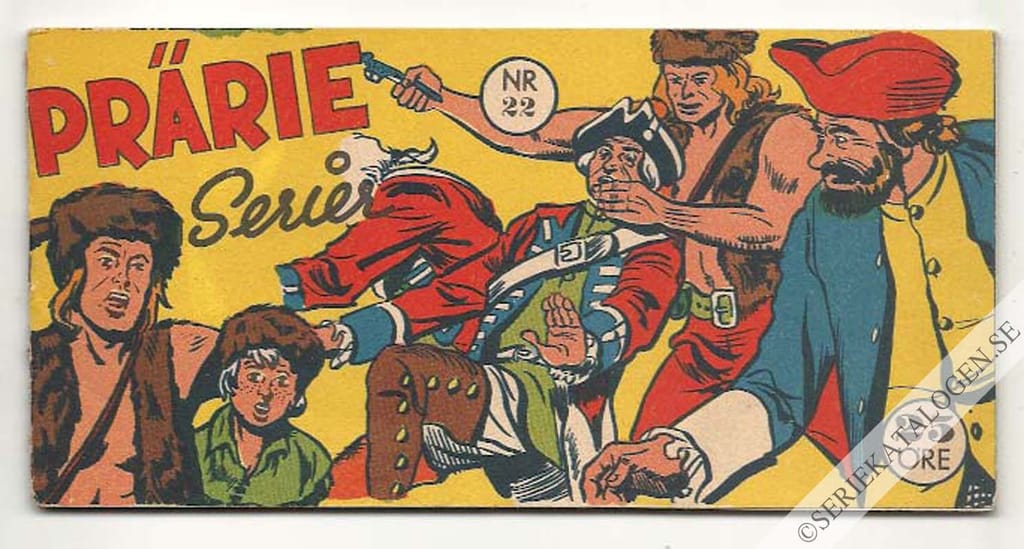 Framsida på Prärie-serier #22 (1957)
