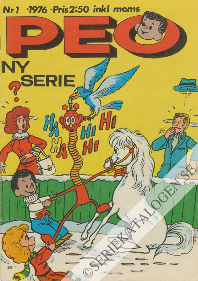 Framsida på Peo #1 (1976)