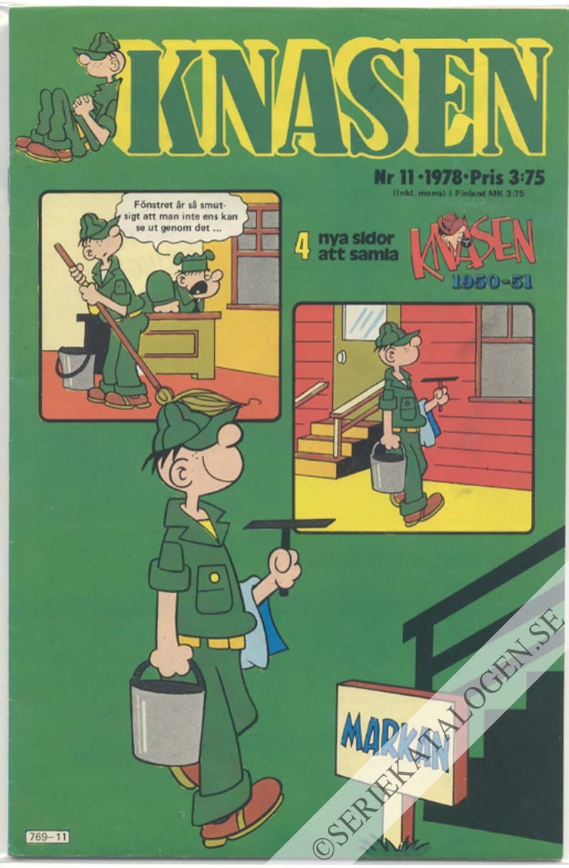 Framsida på Knasen #11 (1978)