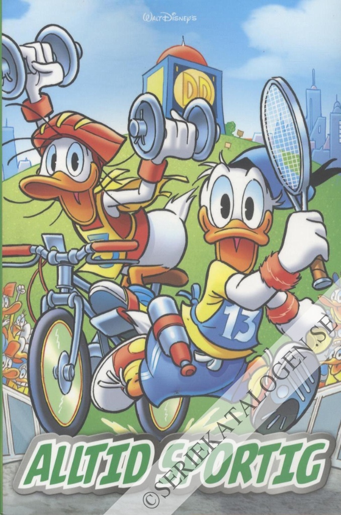 Framsida på Kalle Ankas pocket special Alltid sportig (2024)