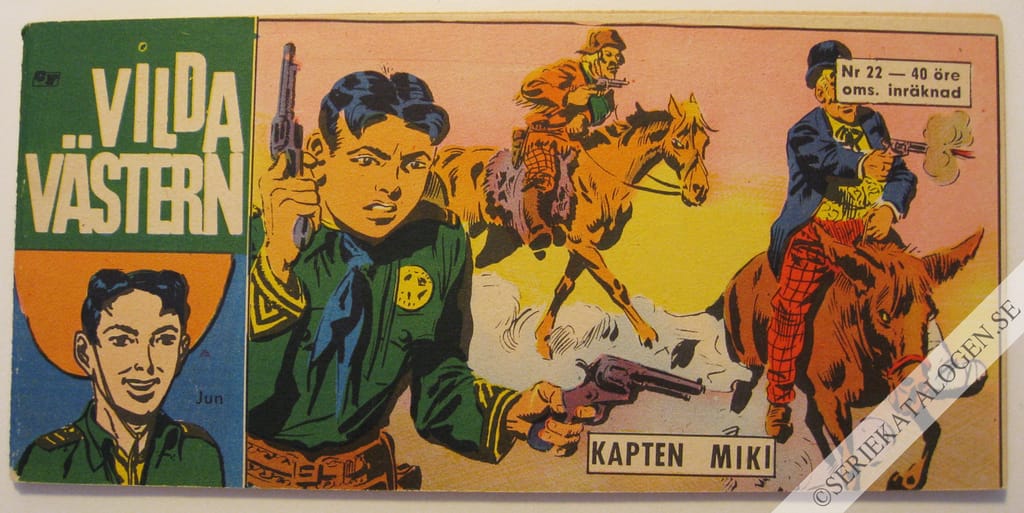 Framsida på Vilda Västern #22 (1965)