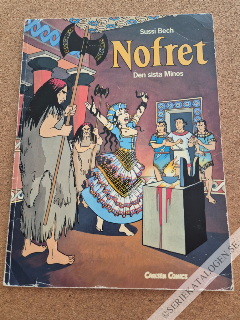 Framsida på Nofret Den sista Minos (1994)