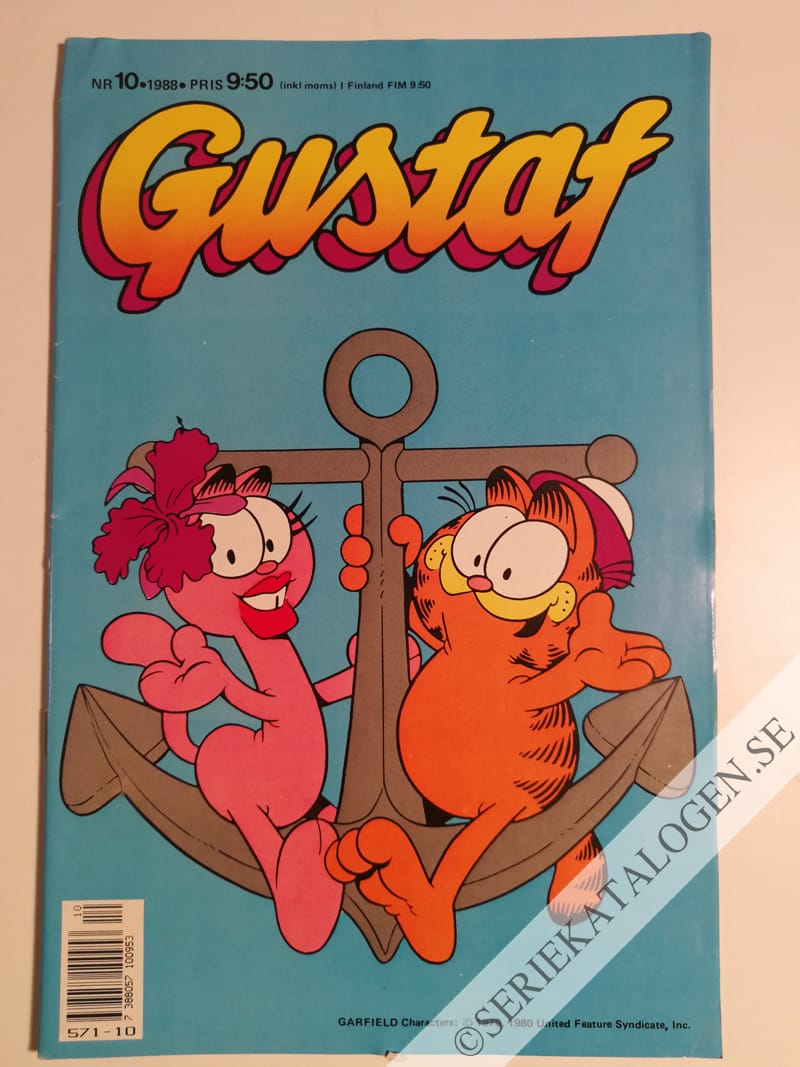 Framsida på Gustaf #10 (1988)