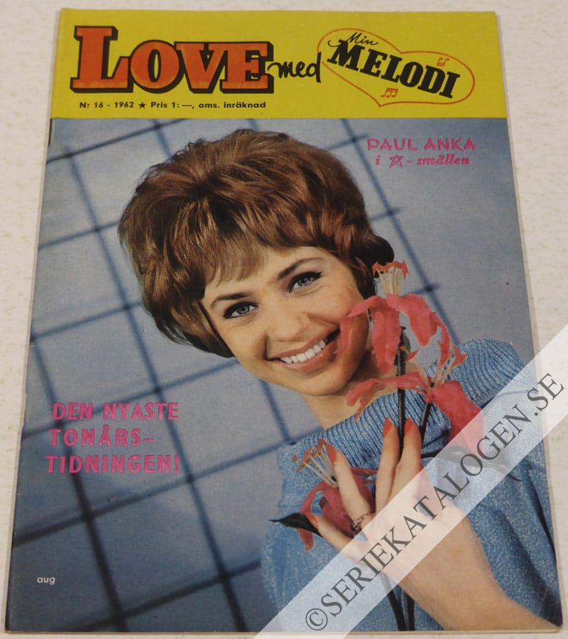 Framsida på Love! #16 (1962)