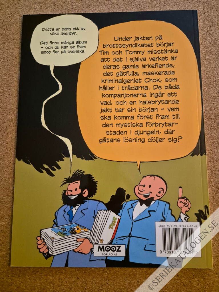 Baksida på Tim & Tommy - I den vita handens grepp (2015)