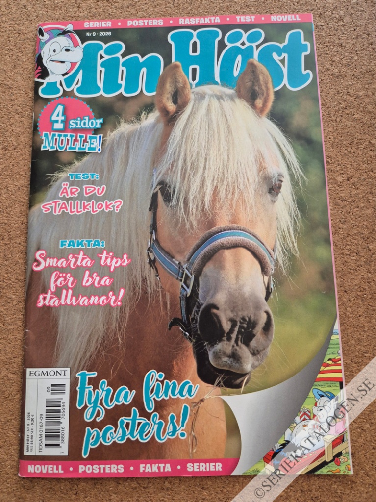 Framsida på Min häst #9 (2026)