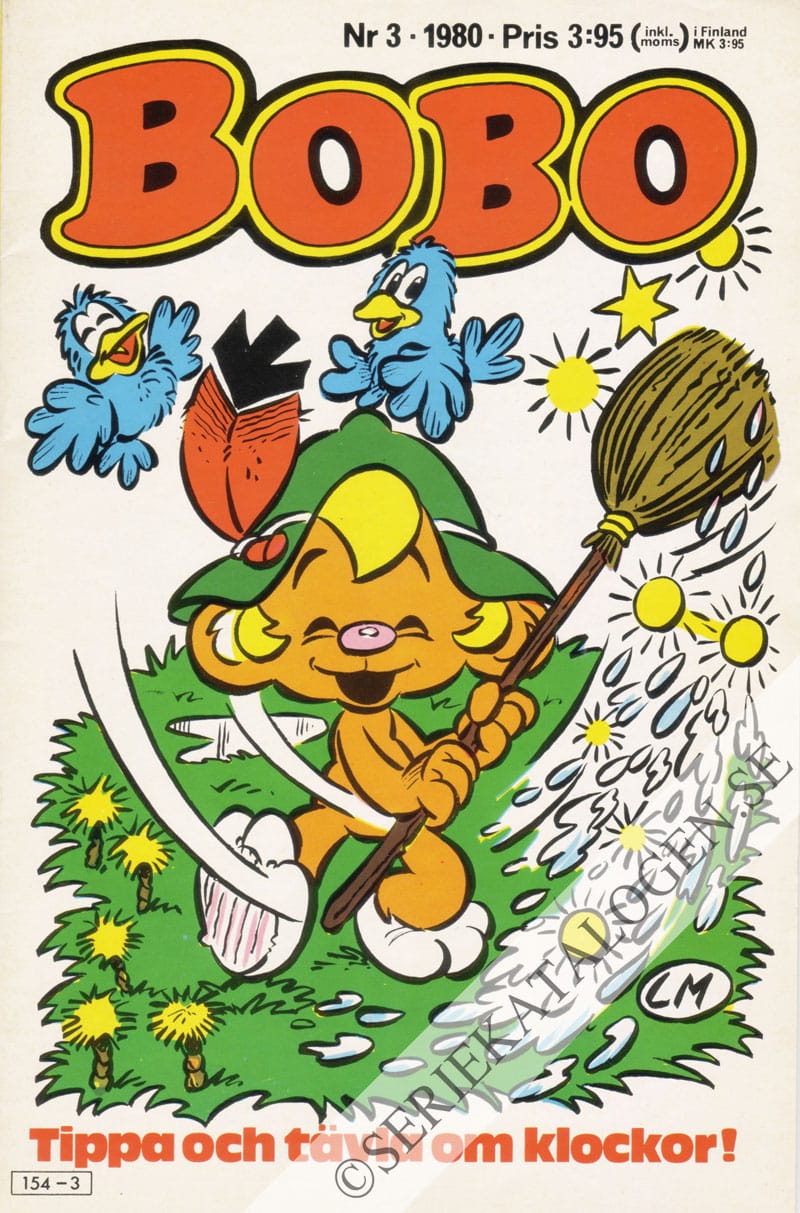 Framsida på Bobo #3 (1980)