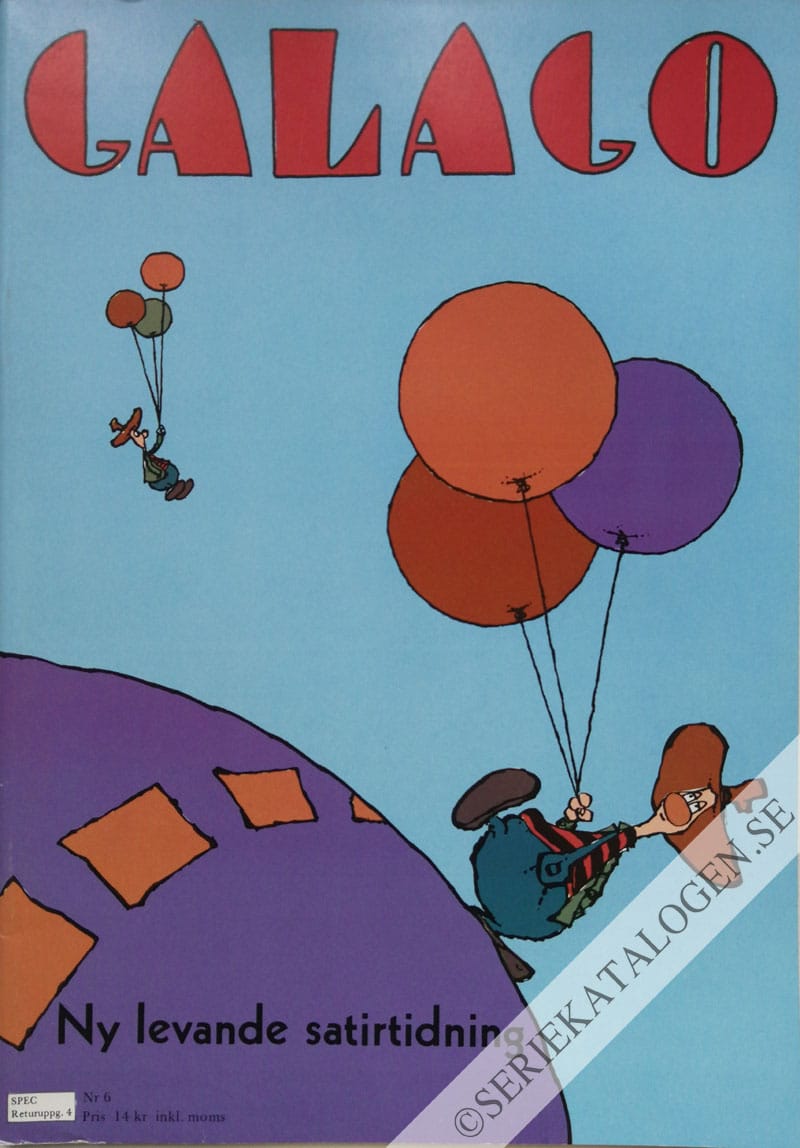 Framsida på Galago #6 (1983)