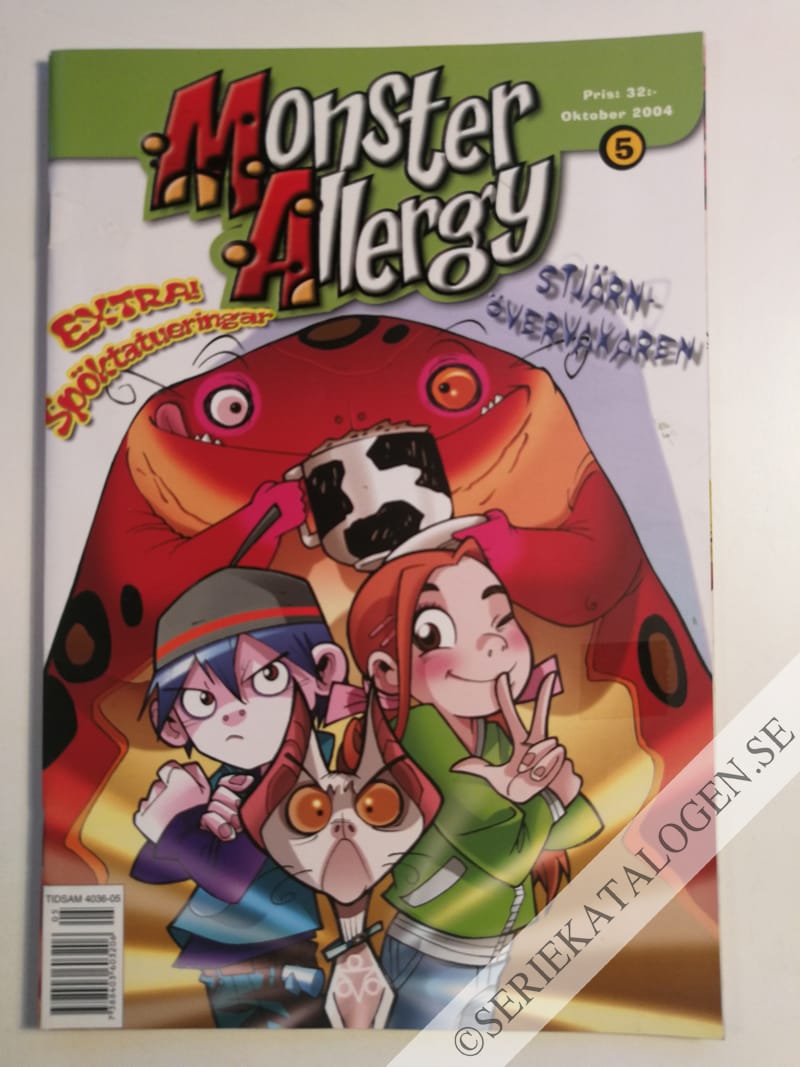 Framsida på Monster Allergy Stjärnövervakaren (2004)