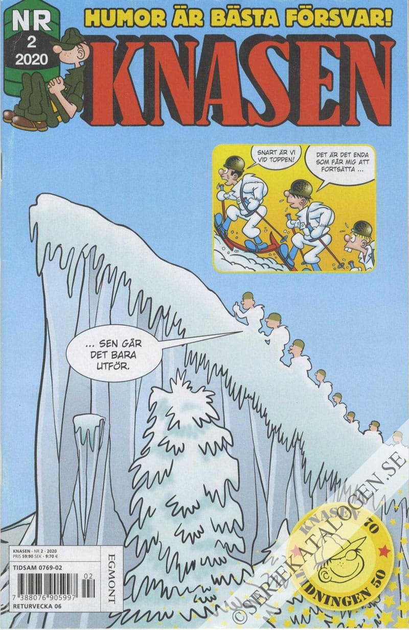 Framsida på Knasen #2 (2020)