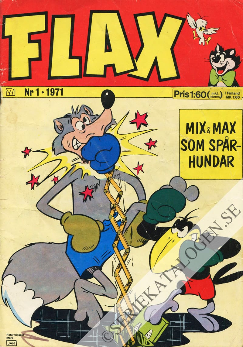 Framsida på Flax #1 (1971)