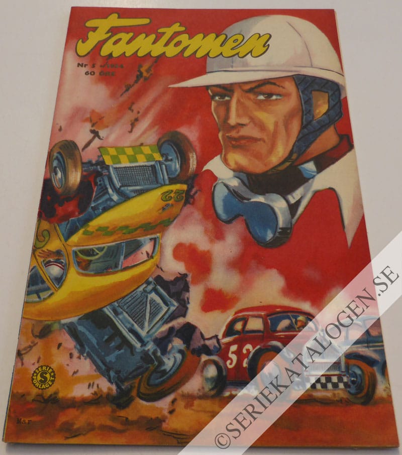 Framsida på Fantomen #5 (1954)