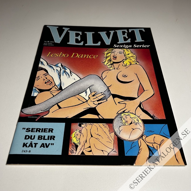 Framsida på Velvet - sexiga serier Lesbo dance (1992)