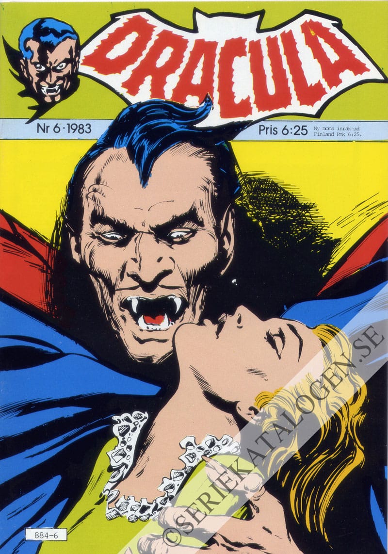 Framsida på Dracula #6 (1983)