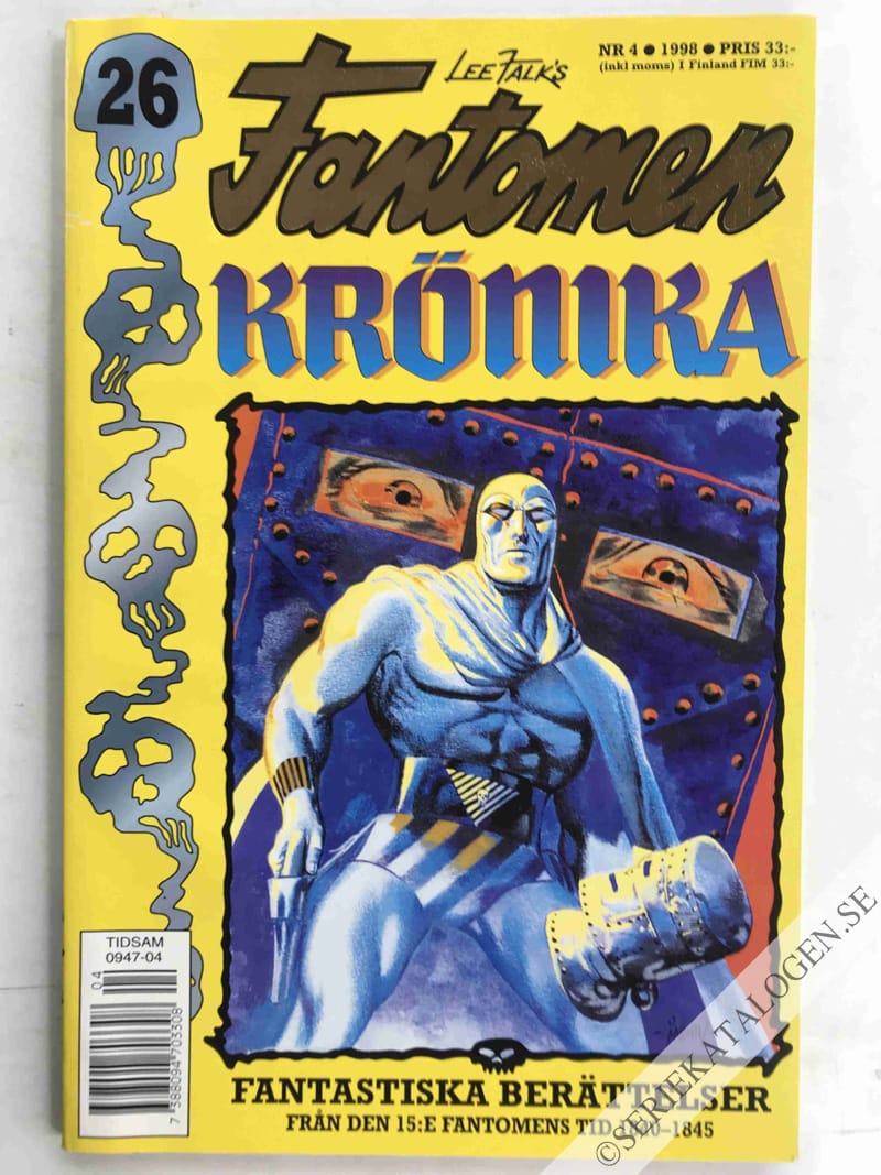 Framsida på Fantomen Krönika #4 (1998)