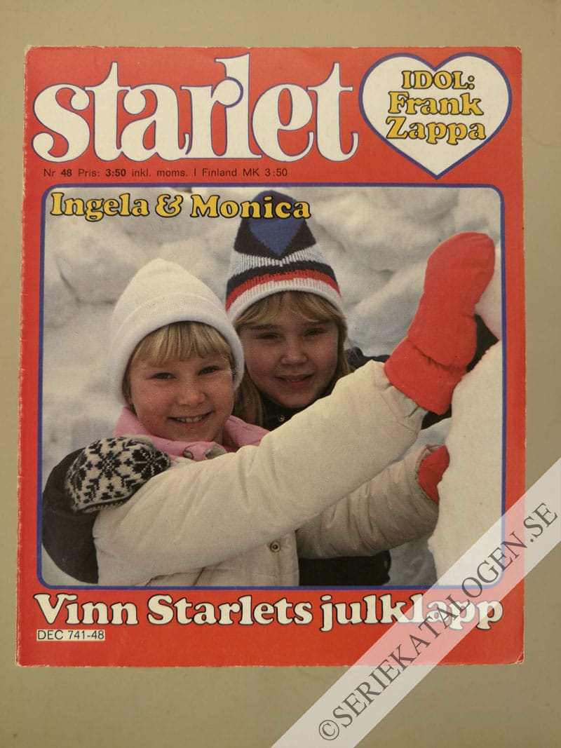 Framsida på Starlet #48 (1979)