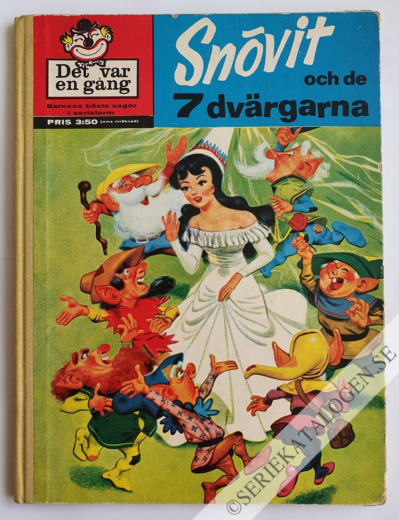 Framsida på Det var en gång Snövit och de 7 dvärgarna (1966)