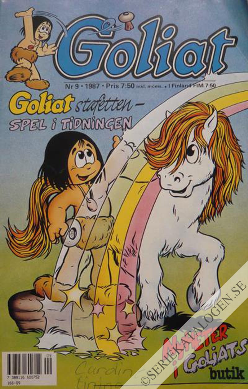 Framsida på Goliat #9 (1987)