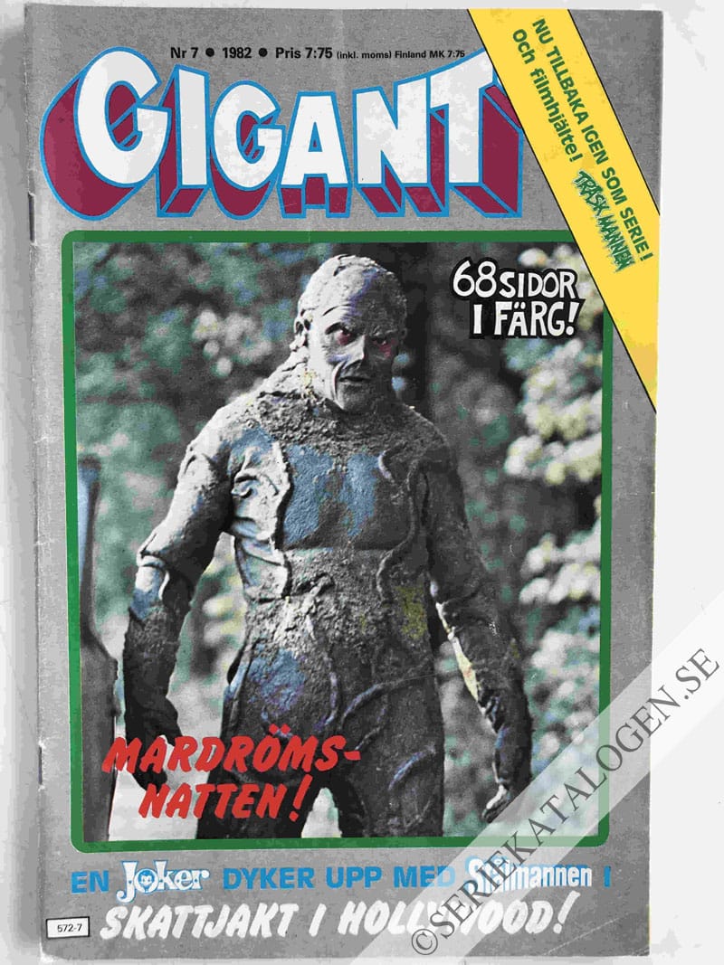 Framsida på Gigant #7 (1982)