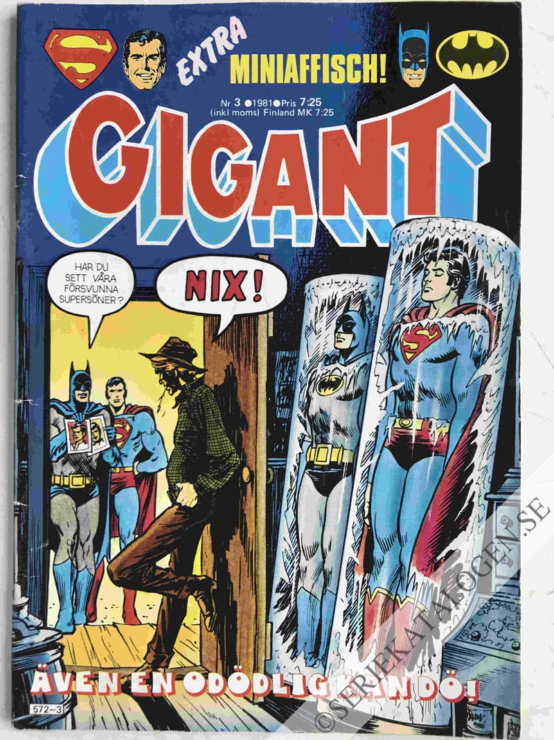 Framsida på Gigant #3 (1981)