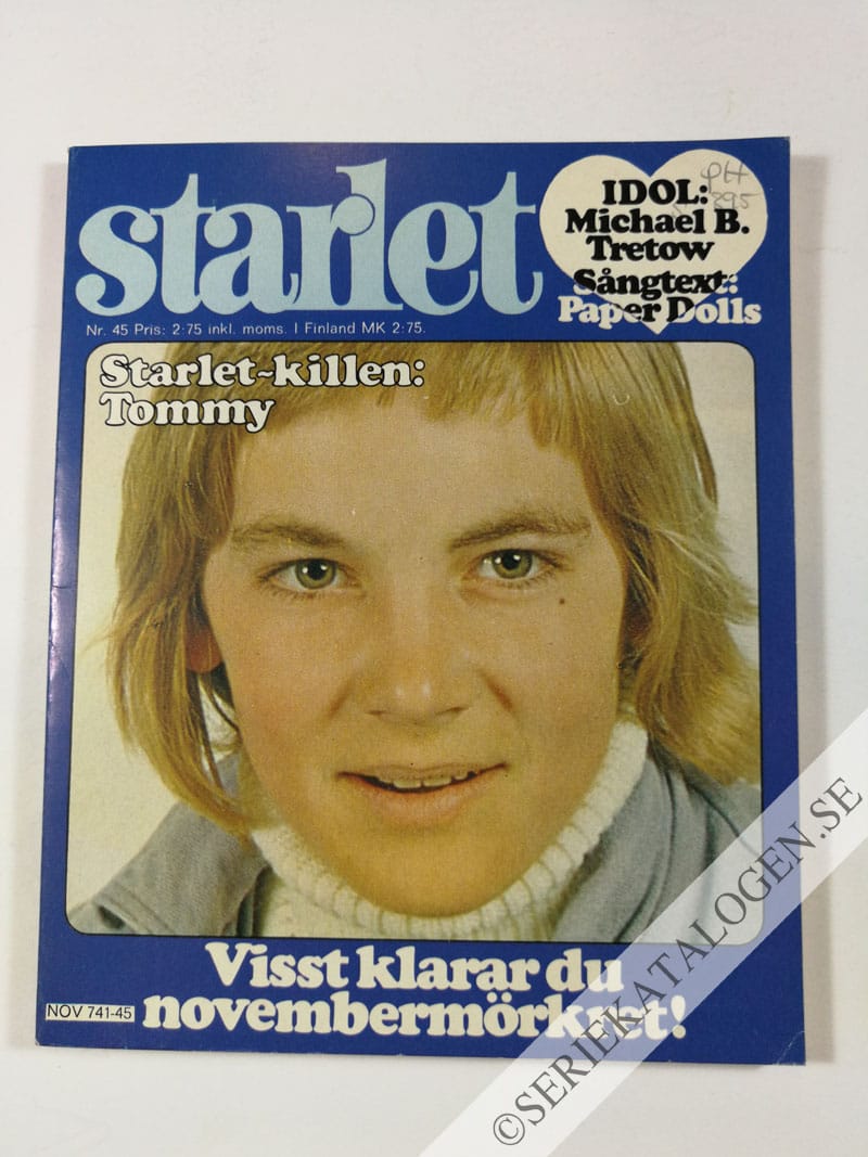 Framsida på Starlet #45 (1976)