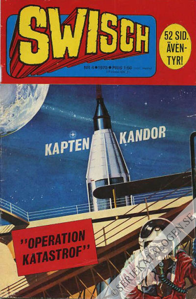 Framsida på Swisch #4 (1970)