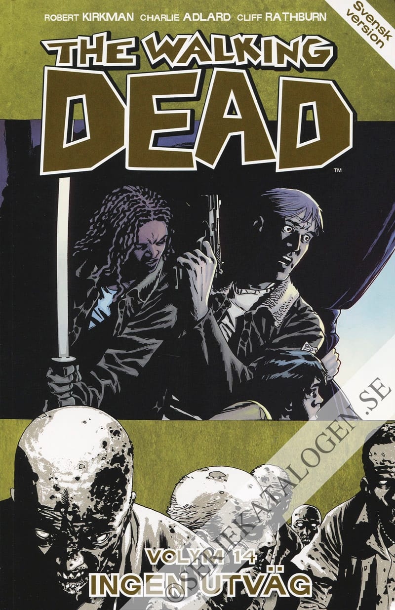 Framsida på The walking dead Ingen utväg (2015)