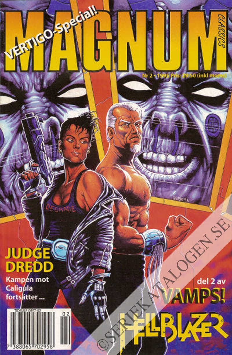 Framsida på Magnum comics #2 (1995)