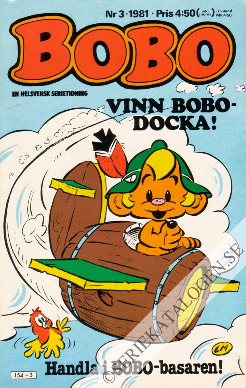 Framsida på Bobo #3 (1981)