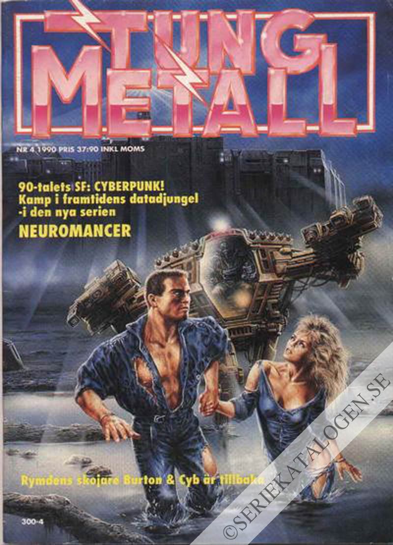 Framsida på Tung metall #4 (1990)
