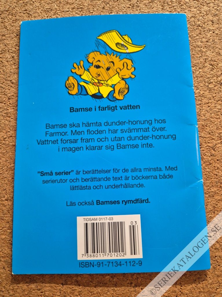 Baksida på I farligt vatten (2004)