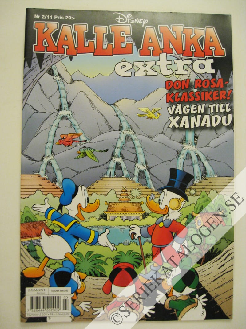 Framsida på Kalle Anka Extra #2 (2011)