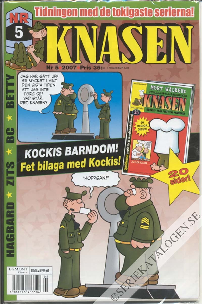 Framsida på Knasen #5 (2007)