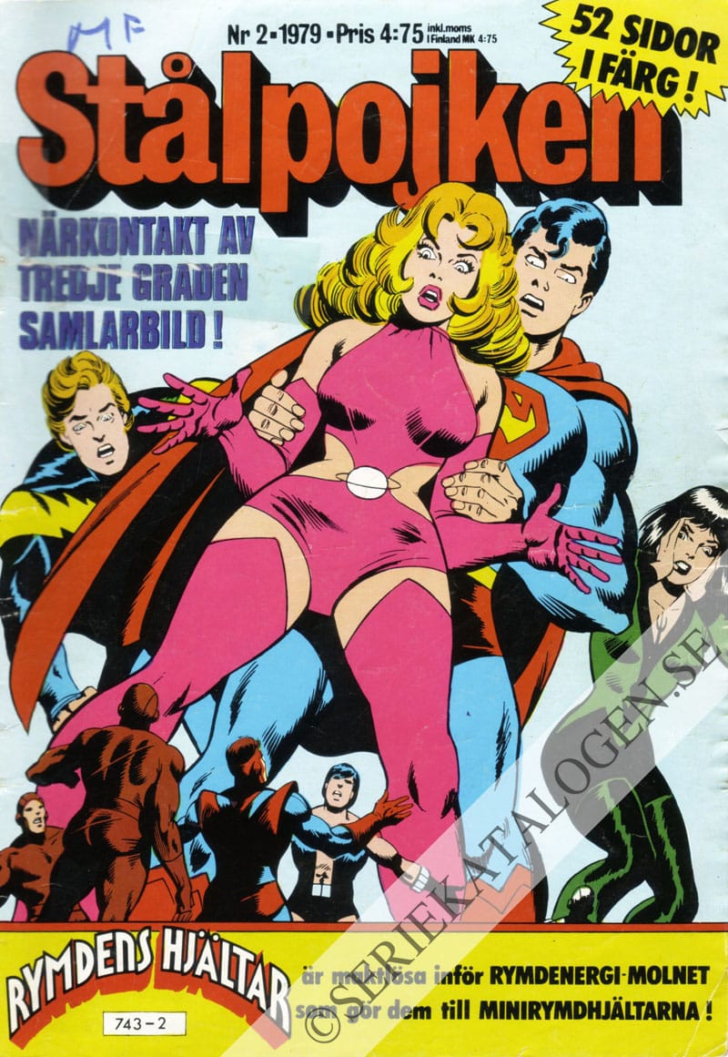 Framsida på Stålpojken #2 (1979)