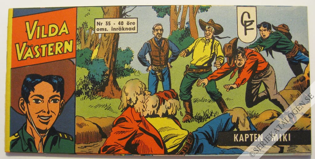Framsida på Vilda Västern #35 (1963)